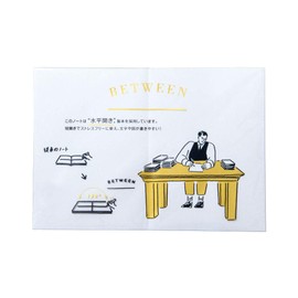 Showa U9119C044 BETWEEN A5 Sketch Notebook, Solid Color, Black, 40 Sheets