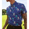 Tipsy Elves Sasquatch Shredder Golf Polo Size X-Large