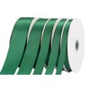 Fondersy 91 Meters Forest Green Double Faced Satin Ribbon -