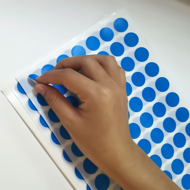 1050 PCS 3/4 Inch Round Color-Code Dot Stickers,Color Coded Stickers