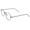 CGID Round Fake Glasses for Men Women Glasses Frame Metal