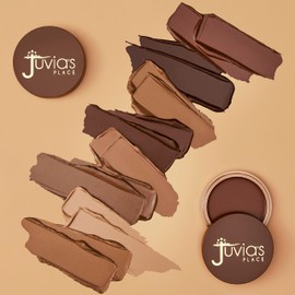 Juvia's Place Bronzed Cream Bronzer - Caramel - Smooth Cream Bronzer Pot for Sun-Kissed Glow & Warmth, Buildable & Blendable Makeup Contour with Long-Lasting Matte Shimmer Finish, Highly Pigmented