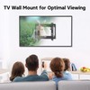 BONTEC BONTEC Low Profile TV Wall Mount Bracket for Most