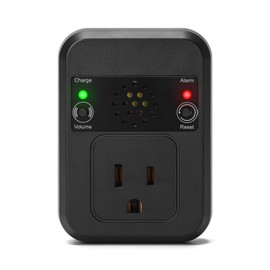 Briidea Power Outage Alarm with LED Indicator Lights and 80-120dB Adjustable Alarm, Perfect for Monitoring Refrigerators, Freezers & Sewage