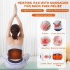 Cordless Massage Belt Electric Heated with Back Support Waist Vibration