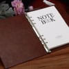 SUPERFINDINGS 4Pcs 6-Hole Ring Binder Mechanisms Replacement Kit A5 Notebook
