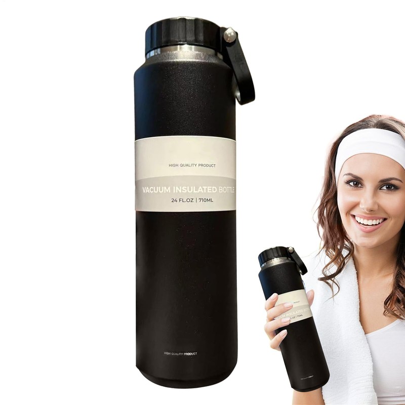 Insulated Bottles | Leakproof Stainless Steel Cup,24 Oz Vacuum Portable