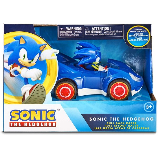 NKOK Sonic The Hedgehog All Stars Racing Pull Back Action