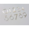 12 Pcs Arabic Acrylic Numerals for a Wall Clock (4CM,