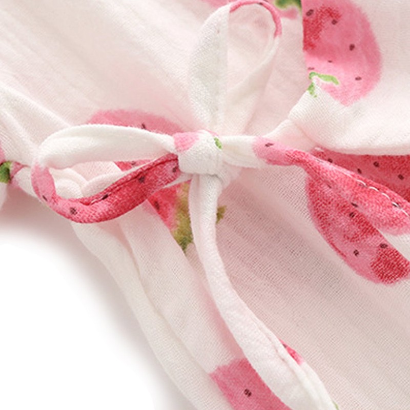 PAUBOLI - Bata kimono de algodón para recién nacido, bata