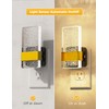 L LOHAS LED Night Light, Bathroom Night Lights Plug Into