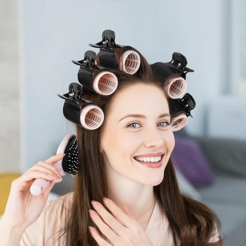 20 Pcs Hot Roller Clips for Hair, Curler Claw Clip