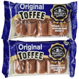Walker's Nonsuch Original Toffee 100g - pack of 2 (200g total)