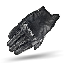 Shima CALIBER Men's Retro Vintage Custom Summer Motorcycle Gloves, Black, XL