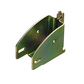 kuriershop Joist Shoe / Frame Shoe for Combination Anchor Rail Galvanised Steel Yellow Passivated