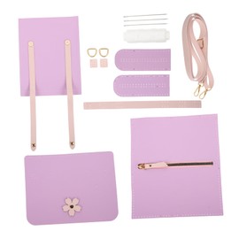 Operitacx Handmade Bag Knitting Supplies Pu Leather Bag Chain Stylish Women's Bag Accessory