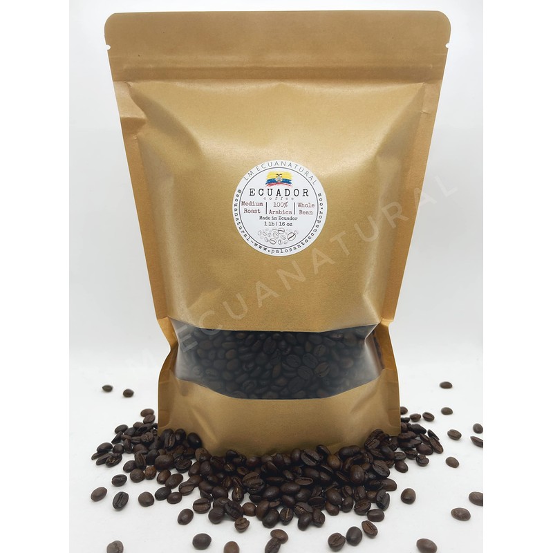 Ecuadorian Arabica Whole Coffee Beans Natural Made in Loja Ecuador