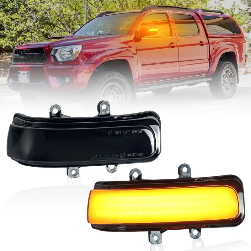 Vektoris LED Front Bumper Side Mirror Light for Toyota Tacoma