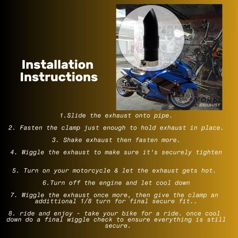 YORK EXHAUST HONDA CBR 600/600F/F3/F4