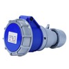250V 16A 2P+E Industrial Adapter, 3pin CEE Plug/Socket Adapter IP67