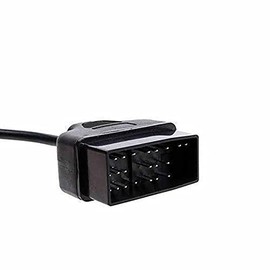 1 x 22pin OBDII 16pin Adapter cable, MASO 22 Pin OBD1 to 16 Pin OBD2 Convertor Adapter Cable, Used for converting connection Compatible with Toyota
