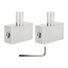 2pcs Car Audio Amp Input Reducers Dual 1/0 Gauge to