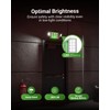 Sunco 6 Pack Green Exit Signs With Emergency Lights, Two