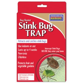 Bonide Bug Beater Stink Bug Trap, Attracts and Catches Stink Bugs Indoors and Outdoors, Long Lasting and Odorless Protection