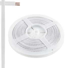 RGBZONE 10M 22AWG 3 Pin LED Light Strip Cable Cord, Extension Cable Line Wire for WS2812b WS2811 Dream Color LED Strip Lights, PVC Plastic Flexible(White)