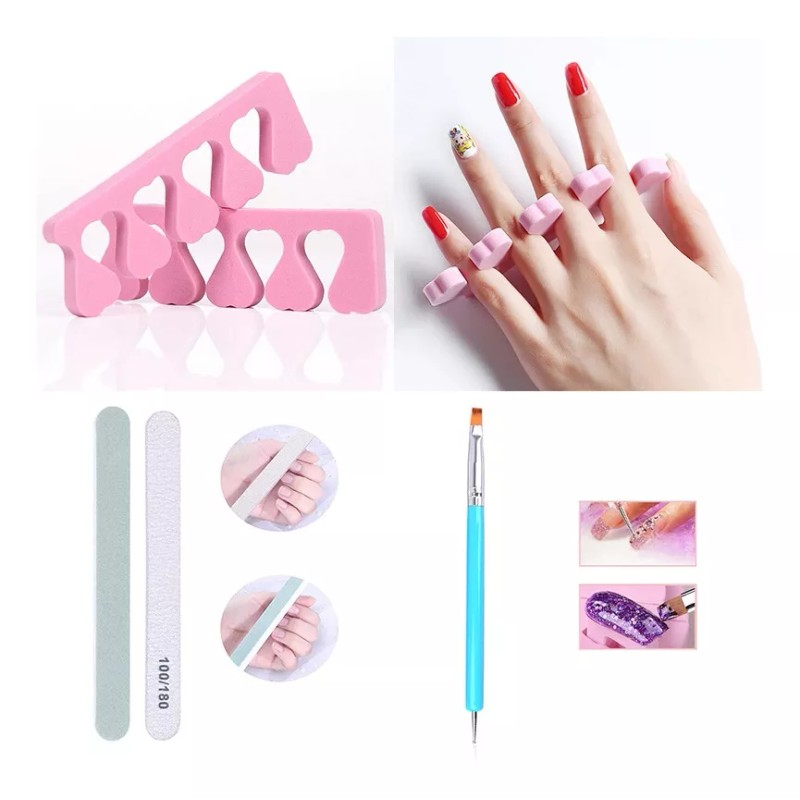 Gel Nail Polish Kit De Esmalte De Uñas De Gel,