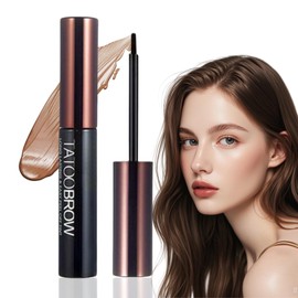Semi-Permanent Colour Eyebrow Dye,Anti Sm/udge Eye-Brow Gel,Waterproof Long-Lasting Natural Eye Brow Makeup,Waterproof Ta/ttoo Brow Tint,Peel Off Eyebrow Gel Tint,Lasting Eyeb/row Gel#Light Brown