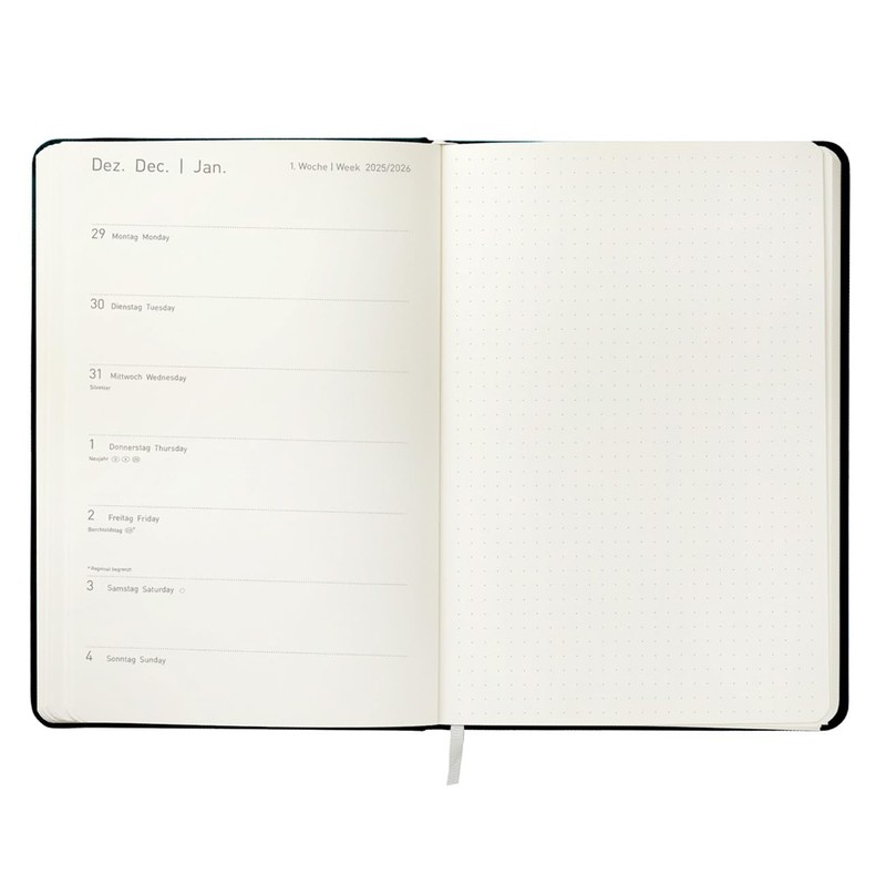 Idena 12061 Pocket Diary 2026 in Format 13 x 21