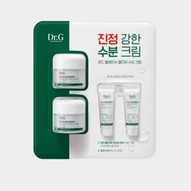 Dr.G 닥터지 Dr.G 레드 블레미쉬 클리어 수딩크림 50mlx2개+10mlx2개 수분크림 Dr.G Red Blemish Clear Soothing Cream 50ml x 2 + 10ml x 2 Moisture Cream