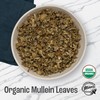 J Mac Botanicals Organic Mullein Leaves (4 oz) Certified USDA
