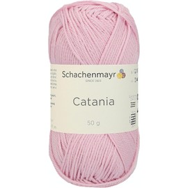 Schachenmayr Catania T0048 Hand Knitting Yarn, Pink, 50 g