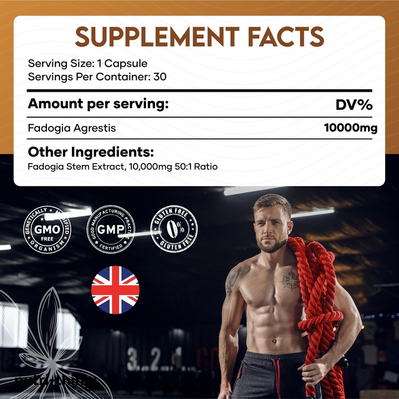 Elevate Your Health® Fadogia Agrestis Capsules