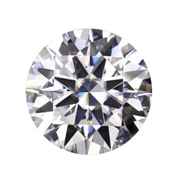 CHINALUSTER Moissanite Stone 0.5Ct A 3Ct Blanco Color D Vvs1 Claridad Moissanite Diamantes Sueltos 3Excelente Corte Redondo Piedras Preciosas Sueltas Para Fabricación De Joyas, Anillo De Compromiso (Round Cut, 13.5mm, 9ct)