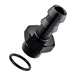 EVIL ENERGY 6AN ORB Male to 3/8" Barb Straight Fitting Adapter