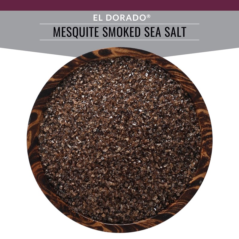 Artisan Salt Company El Dorado Mesquite Smoked Sea Salt, Zip-Top
