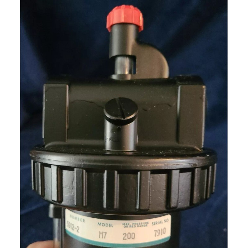 Alemite 5912-2 Air Line Lubricator 200PSI 3/4", 16oz Metal Bowl,