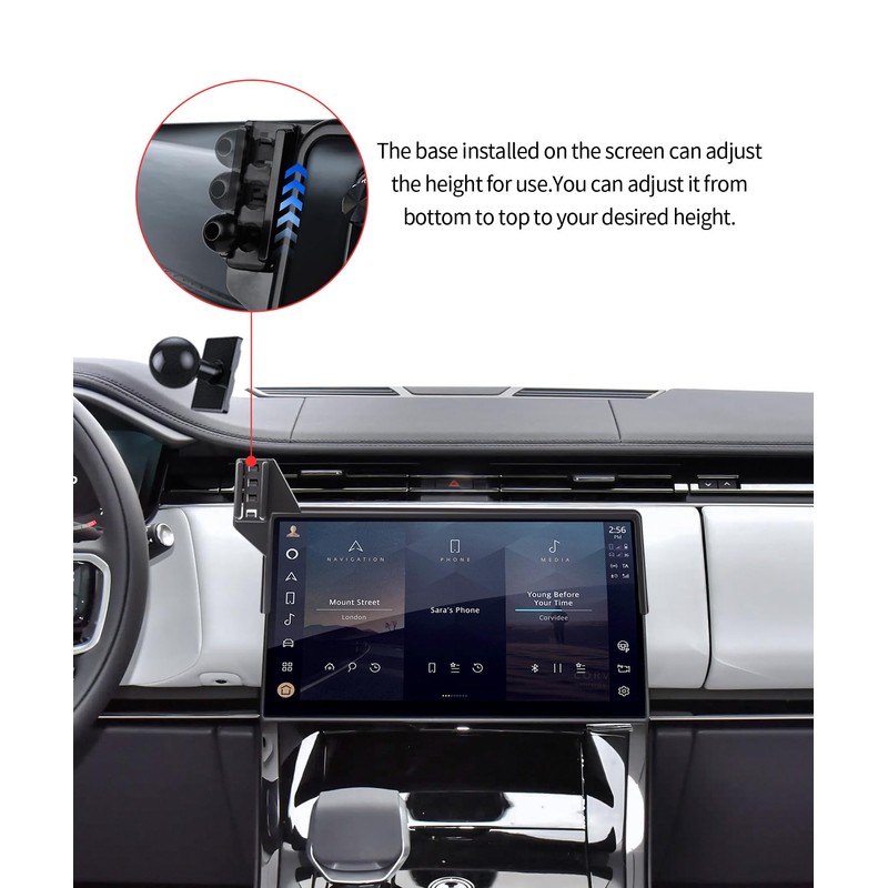 Wireless Charging car Phone Holder for Land Rover Range Rover