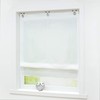 Joyswahl Hanna Voile Roman Blind with Hook Hanging, No Drilling