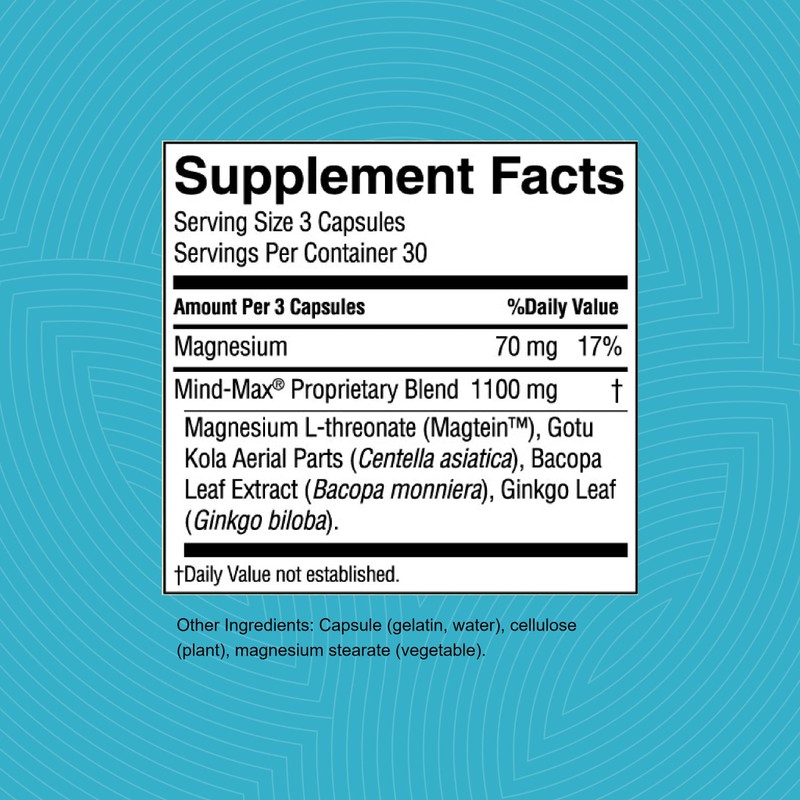 Nature's Sunshine Mind-Max 90 Capsules