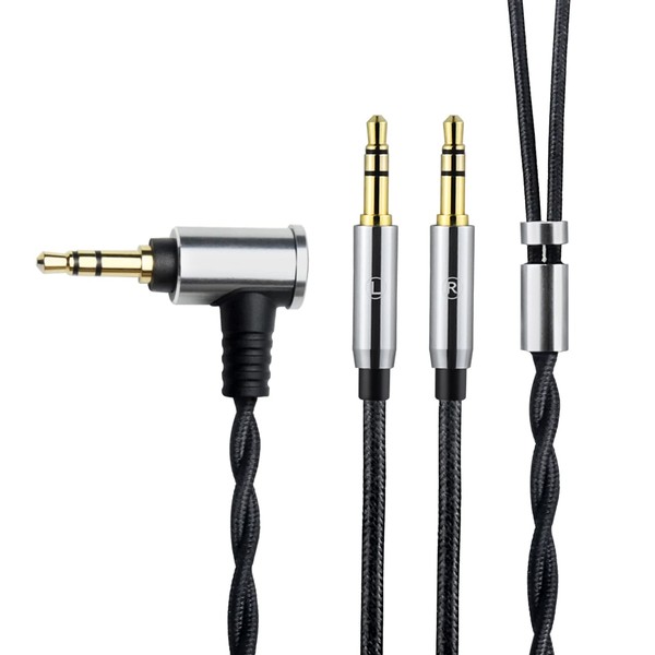 okcsc WT 3.5mm Male to Dual 3.5mm Jack Male Cable