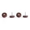 Keay Vital Parts - 48 Pieces Furniture Glides 25mm Brown