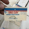 Eagle Claw 5 Vintage Eagle Claw Good Luck Hook Wright