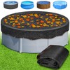 24ft Round Leaf Net Pool Cover, Pool Leaf Net Covers