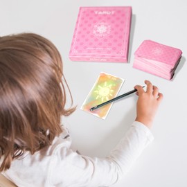 Myripoly Create Your Own Oracle Card,White Blank Tarrot Cards Deck, 80 Cards, Standard Tarot Size(2.75" x 4.75") White Blank Playing Cards