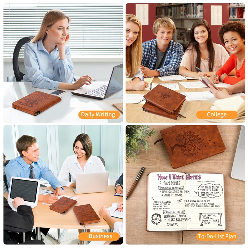 Zhitongda Cool Meaningful Graduation Gifts Leather Journal For Her And