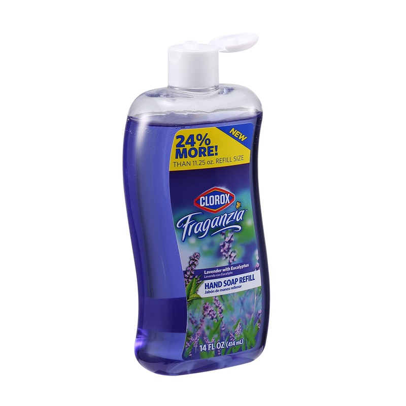 CLOROX Fraganzia Liquid Hand Soap Lavender with Eucalyptus Scent Value